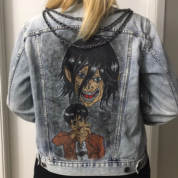 ✨Customized AOT Denim Jacket✨ - Picture 3 of 8